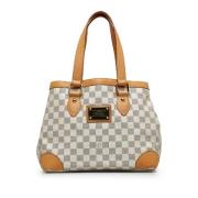 Pre-owned Canvas louis-vuitton-bags Louis Vuitton Vintage , White , Da...