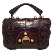 Pre-owned Leather handbags Fendi Vintage , Brown , Dames