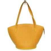 Pre-owned Leather louis-vuitton-bags Louis Vuitton Vintage , Yellow , ...