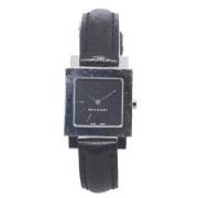 Pre-owned Metal watches Bvlgari Vintage , Black , Dames