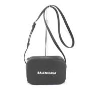 Pre-owned Leather shoulder-bags Balenciaga Vintage , Black , Dames