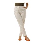 Elegante Witte Broek Julia Fiveunits , White , Dames