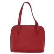 Pre-owned Leather louis-vuitton-bags Louis Vuitton Vintage , Red , Dam...