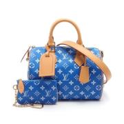 Pre-owned Leather louis-vuitton-bags Louis Vuitton Vintage , Blue , Da...