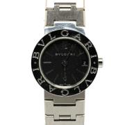 Pre-owned Metal watches Bvlgari Vintage , Black , Dames