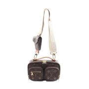 Pre-owned Leather louis-vuitton-bags Louis Vuitton Vintage , Brown , D...