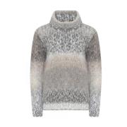 Rolnek Mix Kleur Pullover Sweater Skovhuus , Gray , Dames