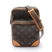 Pre-owned Leather louis-vuitton-bags Louis Vuitton Vintage , Brown , D...