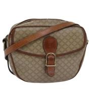 Pre-owned Leather celine-bags Celine Vintage , Beige , Dames