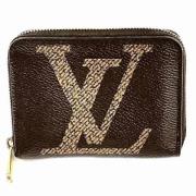 Pre-owned Canvas wallets Louis Vuitton Vintage , Brown , Dames