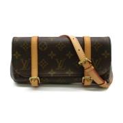 Pre-owned Canvas louis-vuitton-bags Louis Vuitton Vintage , Brown , Da...