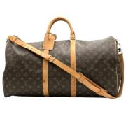 Pre-owned Canvas louis-vuitton-bags Louis Vuitton Vintage , Brown , Da...