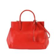 Pre-owned Leather louis-vuitton-bags Louis Vuitton Vintage , Red , Dam...