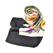 Pre-owned Canvas scarves Gucci Vintage , Multicolor , Dames