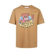 Beerprint T-shirt Iceberg , Brown , Heren