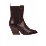 Python Effect Westernlaarzen Topaz Paul Smith , Brown , Dames