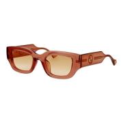 Stijlvolle Dames Zonnebril Gucci , Brown , Dames