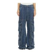 Cargo Broek S2 Diesel , Blue , Dames