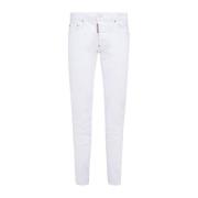 Witte Jeans Ss22 Dsquared2 , White , Heren