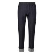 Donker Denim Jeans Dolce & Gabbana , Blue , Heren