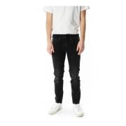 Slim Fit Jeans met lage taille Pepe Jeans , Black , Heren