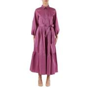 Elegant Nitrite Dress Marella , Purple , Dames