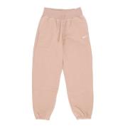 Phoenix Fleece Oversized Broek Nike , Pink , Dames