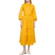 Elegante Nitrite Jurk Marella , Yellow , Dames