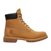 Beige Platte Werklaars Stijl Schoenen Timberland , Beige , Heren