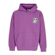 Lichte Hoodie Mannen Eyes Icon 2 Obey , Purple , Heren