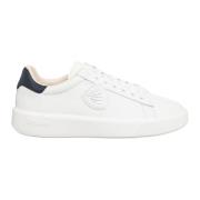 Eenvoudige Vetersneakers Blauer , White , Heren