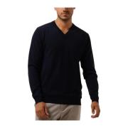 Navy Longsleeve Polo & T-shirt Matinique , Blue , Heren