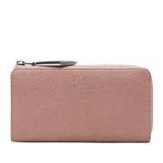 Pre-owned Leather wallets Louis Vuitton Vintage , Pink , Dames