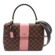 Pre-owned Canvas louis-vuitton-bags Louis Vuitton Vintage , Brown , Da...