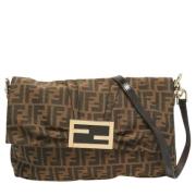 Pre-owned Canvas fendi-bags Fendi Vintage , Brown , Dames