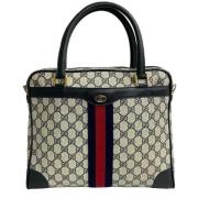 Pre-owned Canvas gucci-bags Gucci Vintage , Beige , Dames