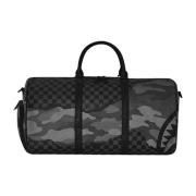 Metalen Rits Tas met Verstelbare Banden Sprayground , Black , Unisex