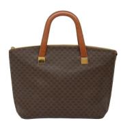 Pre-owned Canvas celine-bags Celine Vintage , Brown , Dames