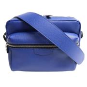 Pre-owned Leather louis-vuitton-bags Louis Vuitton Vintage , Blue , He...