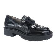 Casual Mocassin Schoenen DL Sport , Black , Dames