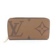 Pre-owned Leather wallets Louis Vuitton Vintage , Brown , Dames