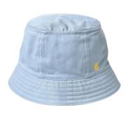 Pre-owned Cotton hats Hermès Vintage , Blue , Dames