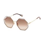 Ch0046S 004 Sunglasses Chloé , Brown , Dames