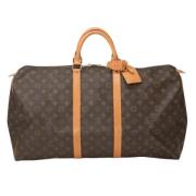 Pre-owned Canvas louis-vuitton-bags Louis Vuitton Vintage , Brown , Da...