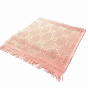 Pre-owned Canvas scarves Gucci Vintage , Pink , Dames