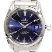 Pre-owned Metal watches Omega Vintage , Blue , Heren