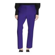 Rechte Pijp Crepe Broek Proenza Schouler , Purple , Dames