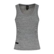 Tanktop F**k , Gray , Dames