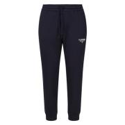 Blauwe Joggingbroek met Logo Print Valentino Garavani , Blue , Heren