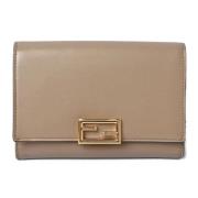 Pre-owned Leather wallets Fendi Vintage , Brown , Dames